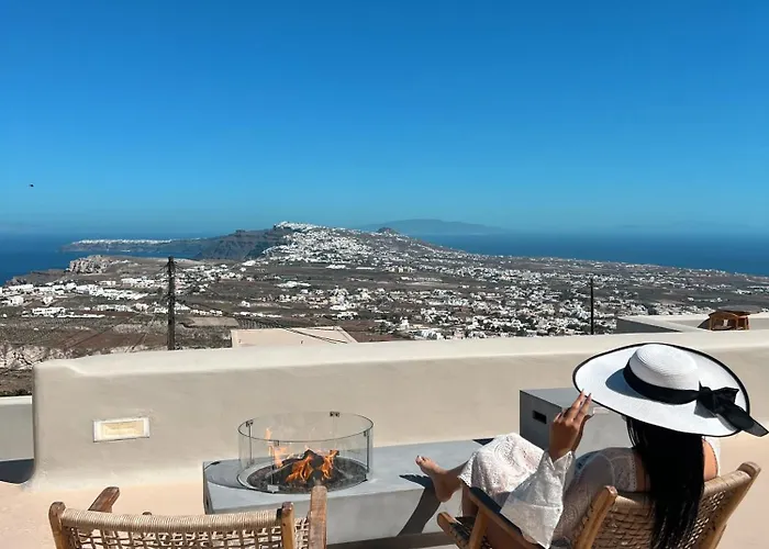 Luna Santorini Appartement Pýrgos