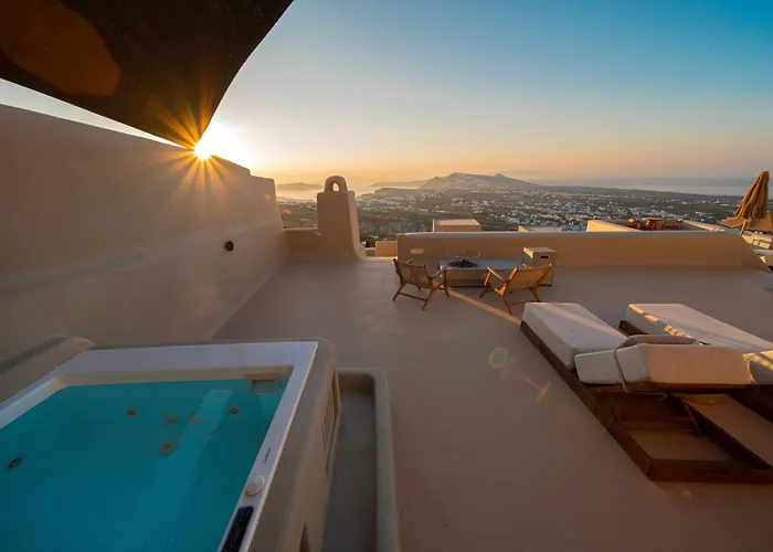 Apartmán Luna Santorini Pýrgos